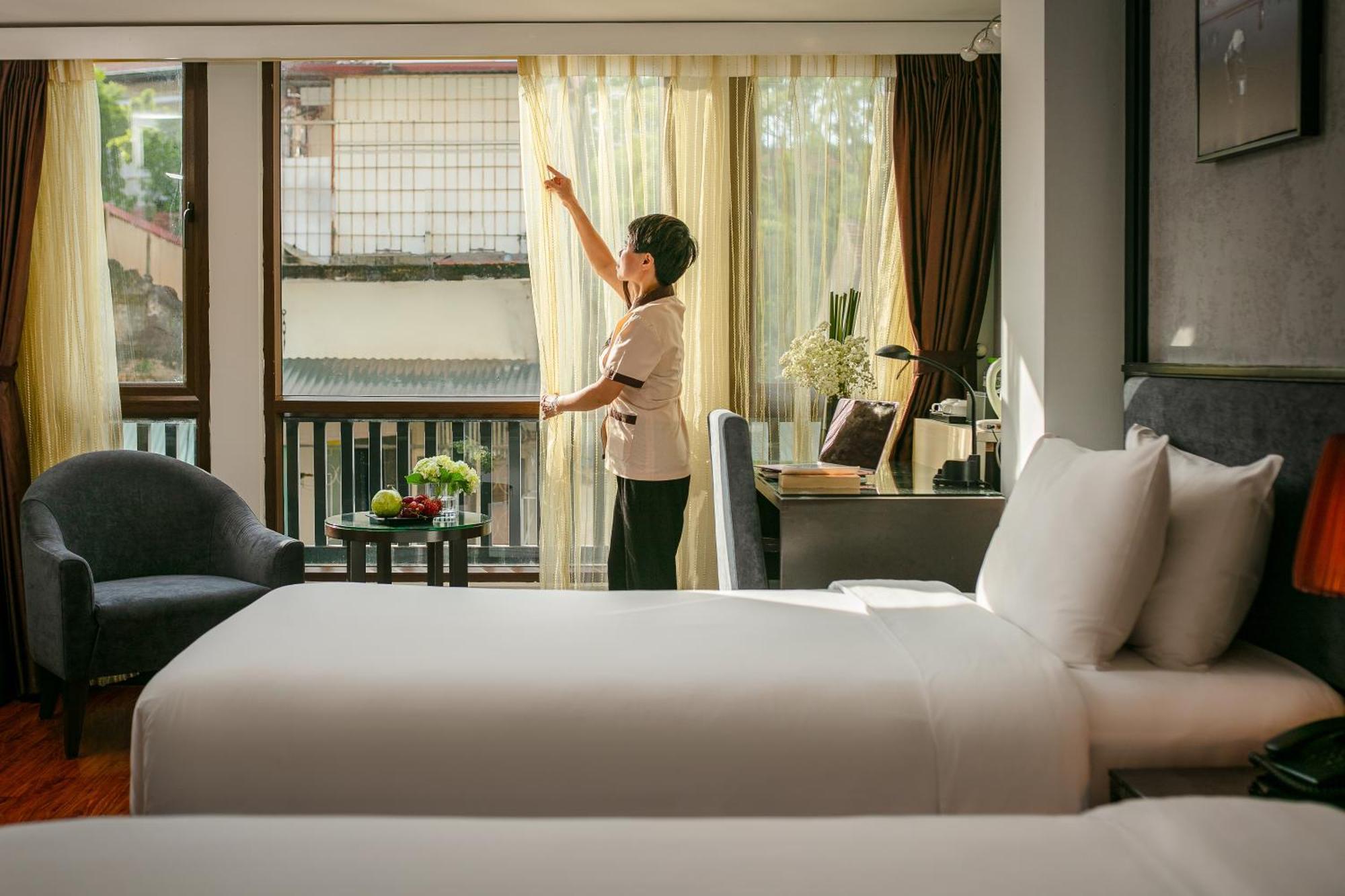Hanoi La Palm Premier Hotel & Spa Exterior foto